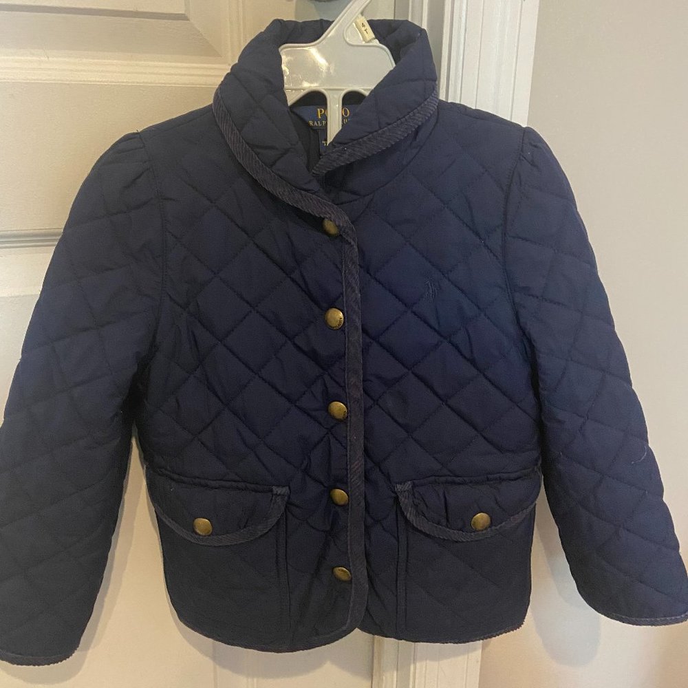 Ralph Lauren Polo Quilted Jacket Girls